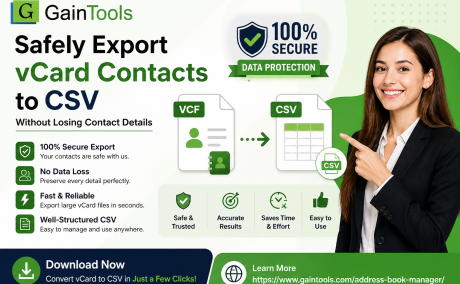 Safely Export vCard Contacts to CSV Without Losing Contact Details
