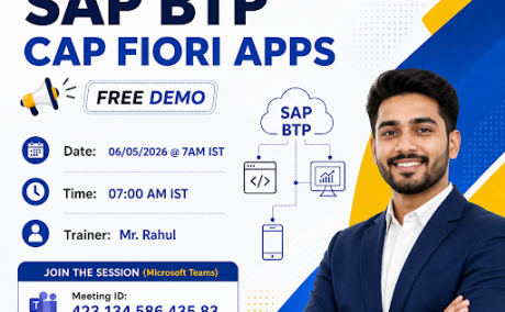 SAP BTP CAP Fiori Free Demo May 9 - Career Boost