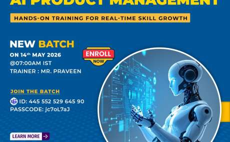 AI Product Management New Batch Starts on May 14