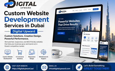 Custom Website Development Services in Dubai | Digital Upward