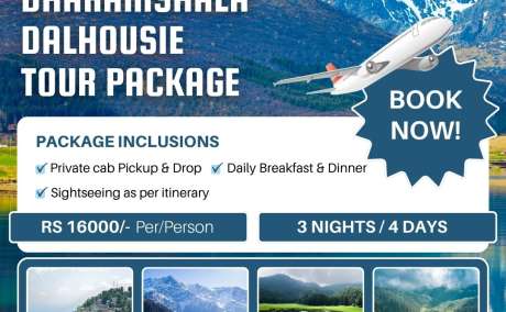 Dharamshala dalhousie tour package from Delhi - DHT Holidays
