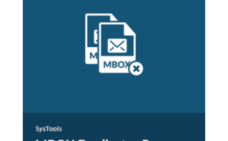 SysTools MBOX Duplicate Remover Tool