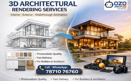 3D Floor Plan Design & Architectural Visualization Services