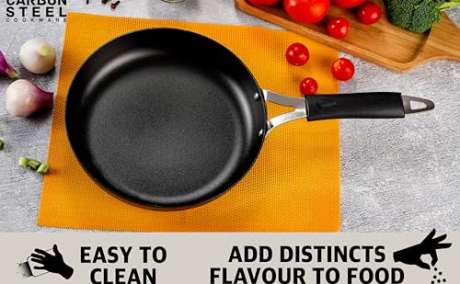 Frying Pan for Easy Cooking on Gas & Induction, Buy Now