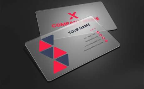 Transparent Visiting Card Printing in India | PVC Business Cards