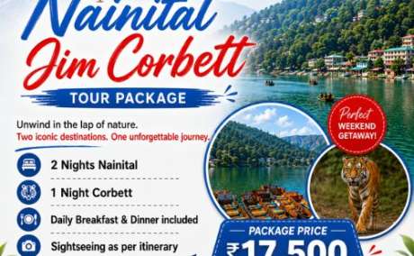 Book 3 Nights 4 Days Nainital Jim Corbett Tour Package | DHT Holidays