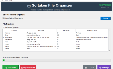 Advanced File Sorting and Organization Software for PC