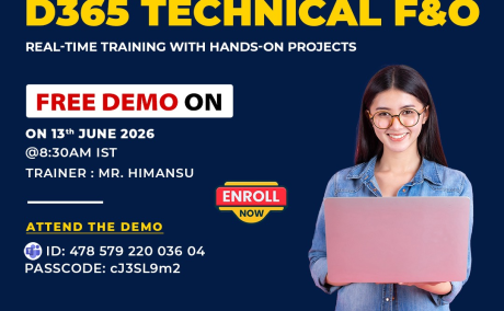 Attend the Free D365 Technical F&O Live Demo
