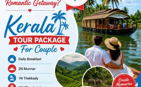 Book Kerala Tour Package For Couple | DHT Holidays