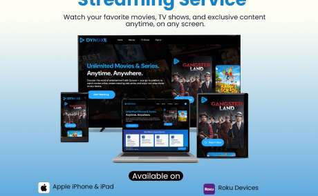 Dynoxe Online Streaming Platform for Movies, TV Shows & Live Entertainment