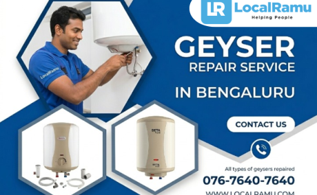 Your Geyser Repair Service Deserves Expert Hands Like LocalRamu Services in Bengaluru