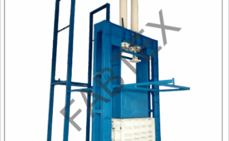 Advanced Automatic Waste Cotton Baling Press with SILO System | Fabtex Baler