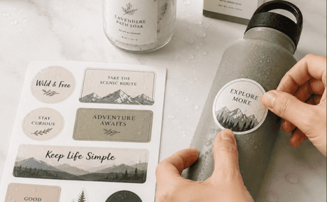 Waterproof Stickers for Water Bottles Online