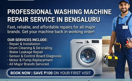 Expert Washing Machine Repair Service in Bengaluru with LocalRamu Services