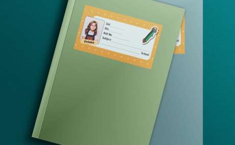 Notebook Label Size & Custom Labels