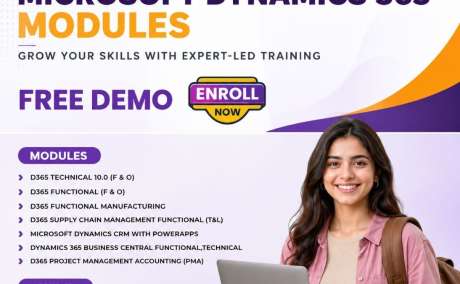 Master D365 Skills with Practical Online Training - Visualpath