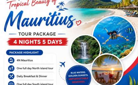 Mauritius Tour Package 4 Nights 5 Days - DHT Holidays