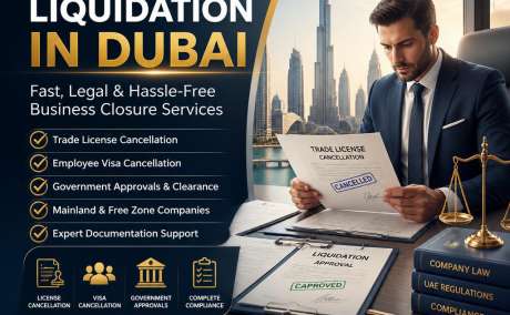 Company Liquidation in Dubai - Business Closure & License Cancellation Services