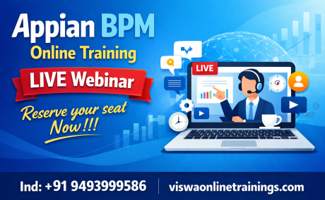 Appian BPM Online Training by Real-time Trainer in India