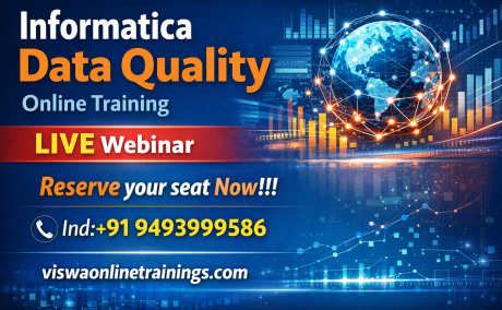 Informatica Data Quality Online Training From Hyderabad India
