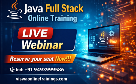 JAVA Full Stack Online Training From Hyderabad India