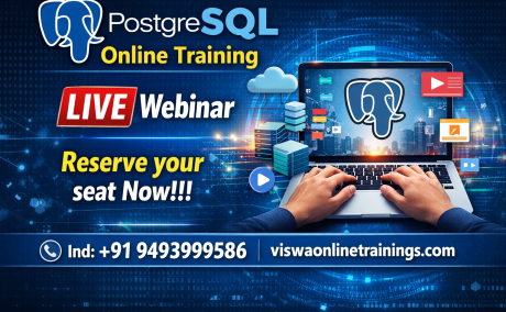 PostgreSQL Online Training by Real-time Trainer in India