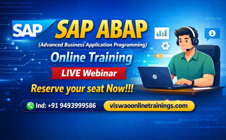 SAP ABAP Online Training Real-time support from India