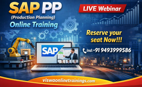 SAP PP Online Training Course Free with Certificate