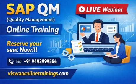 SAP QM Online Coaching Classes In India, Hyderabad