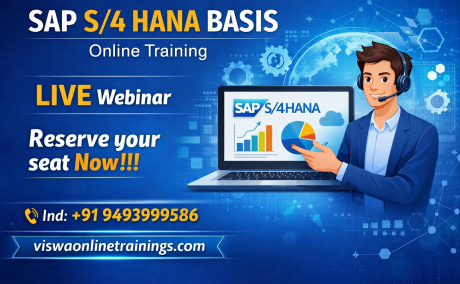 SAP S4 Hana Basis Online Training From Hyderabad India