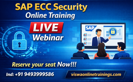 SAP Security Online Training by Real-time Trainer in India