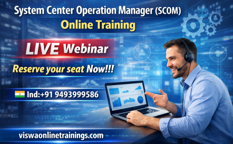 SCOM Online Training From Hyderabad India