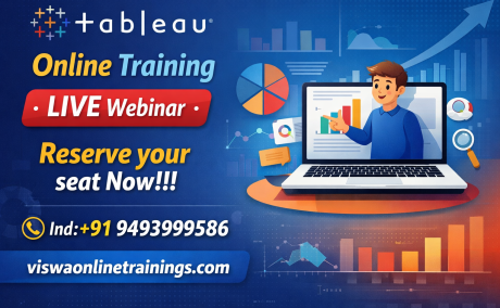 Tableau Online Training & Certification From India