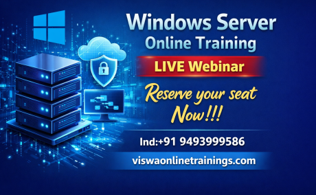 Windows Server Online Training Real-time support from India