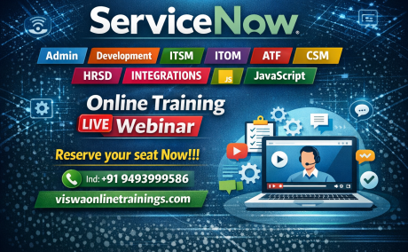 ServiceNow Online Training From Hyderabad India