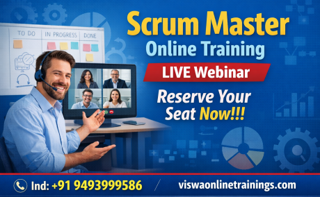 SCRUM Master Online Training Real-time support from India