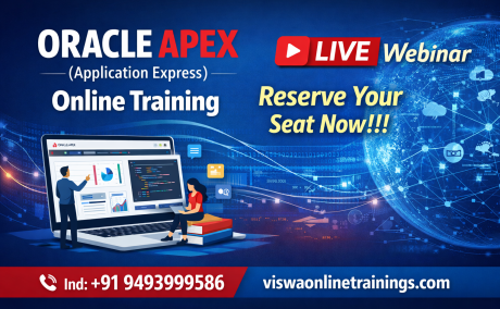Oracle Apex Online Training From Hyderabad India