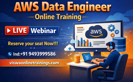 AWS Data Engineer Online Training & Certification From India