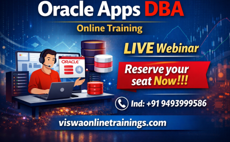 Oracle Apps DBA Online Training by Real-time Trainer in India