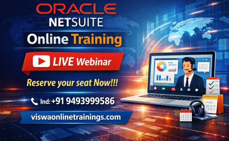 Oracle NetSuite Online Training by Real-time Trainer in India