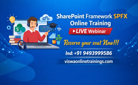 SharePoint SPFx Online Training From Hyderabad India