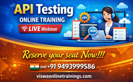 API Testing Online Training Real-time support from India