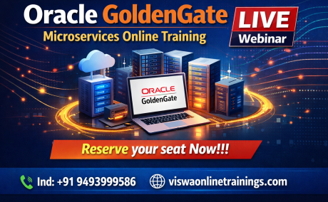 Oracle Goldengate Microservices Online Training by Real-time Trainer in India