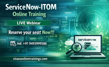 ServiceNow ITOM Online Training From Hyderabad India