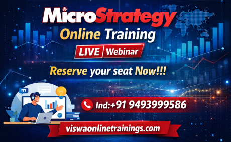 MicroStrategy Online Training From Hyderabad India