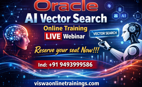 Oracle AI Vector Search Online Training by Real-time Trainer in India