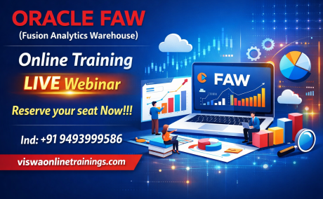 Oracle FAW Online Training From Hyderabad India