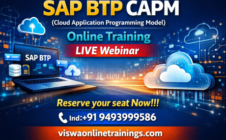 SAP BTP CAPM Online Certification Training Course