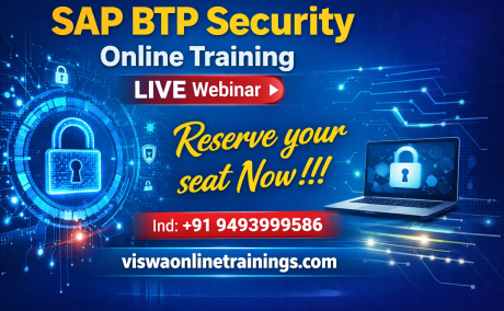 SAP BTP Security Online Training by Real-time Trainer in India