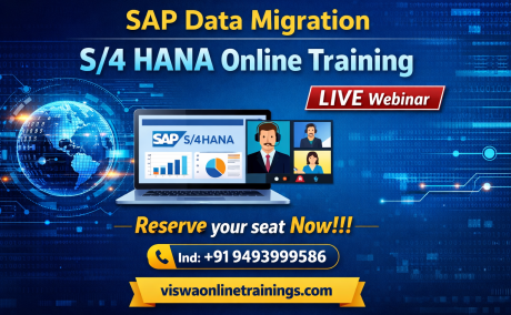 SAP Data Migration Online Training From Hyderabad India